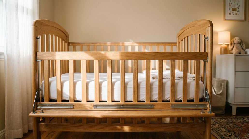 drop side crib identification