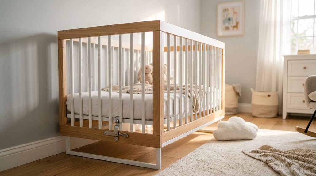 lower a crib safely