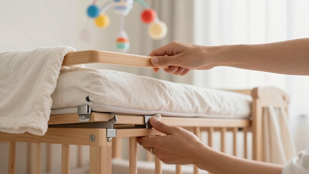 lower crib to middle height