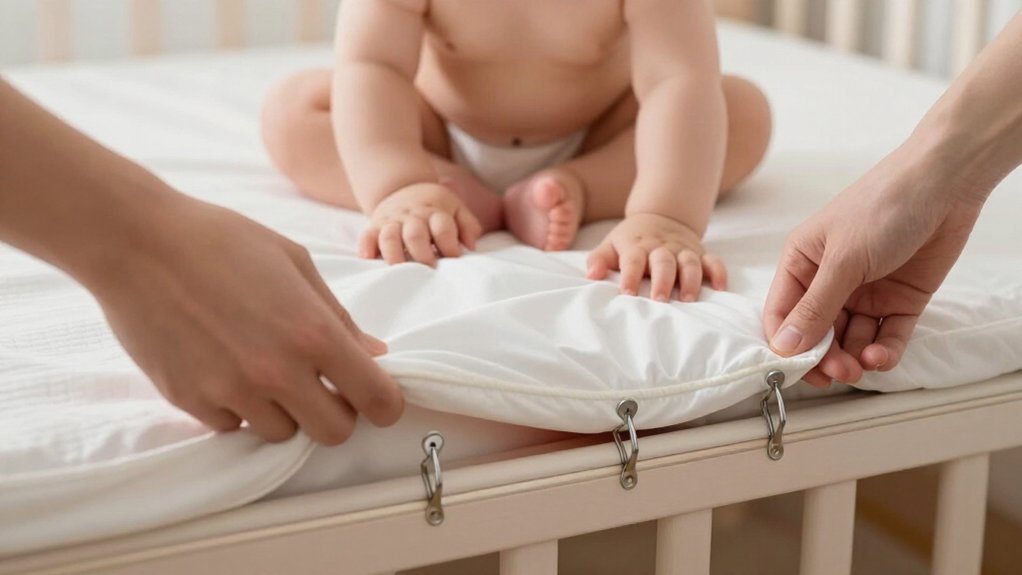 lower crib when sitting