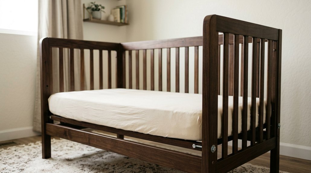 lowering crib mattress safely tips