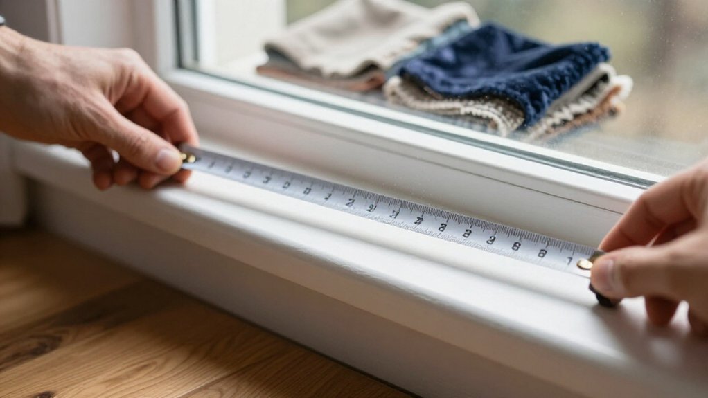 measure for custom window curtains
