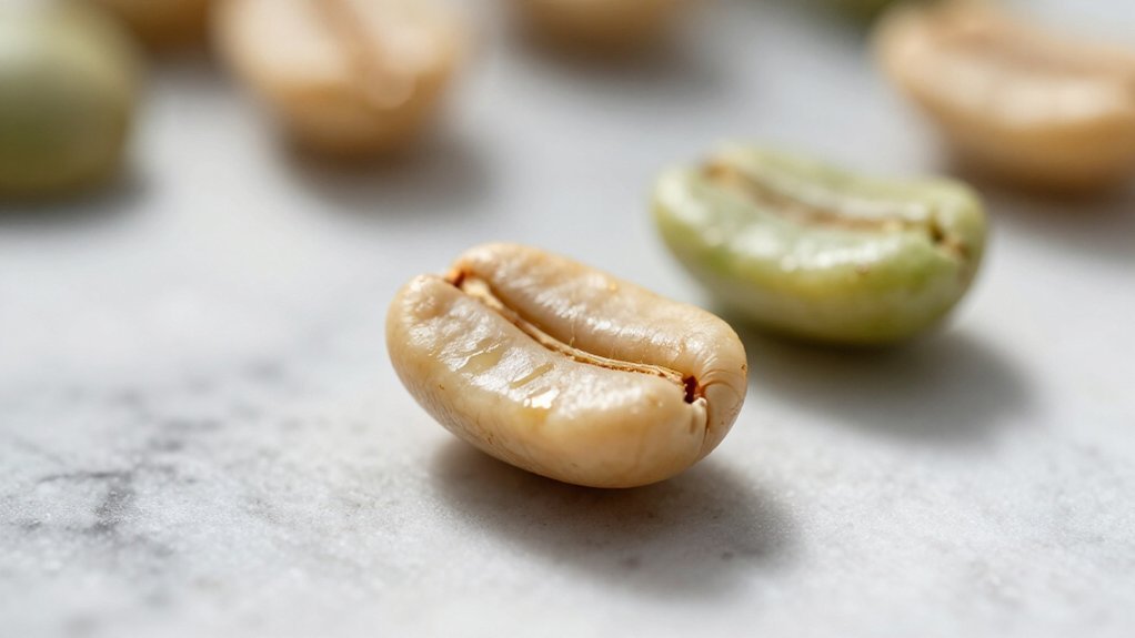 nutty white coffee extraction
