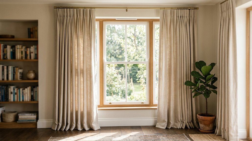 pinch pleat curtain hanging steps