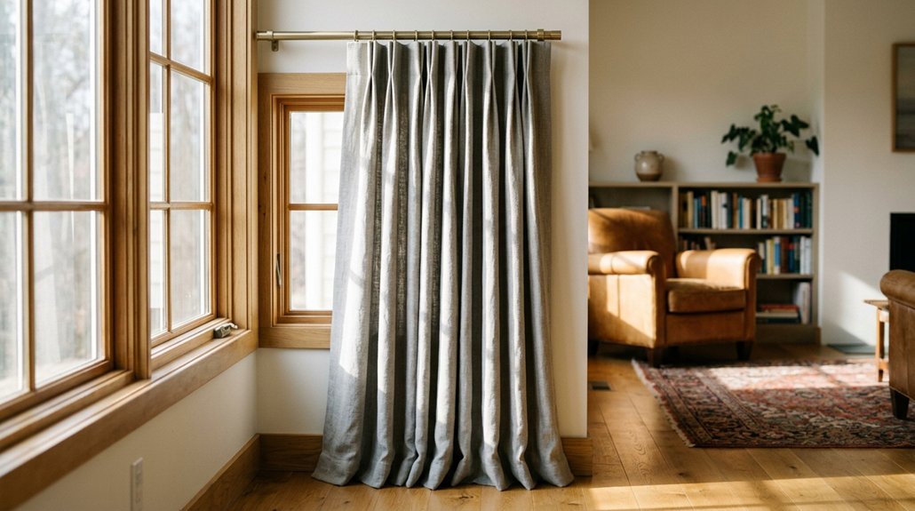 pinch pleat curtain style