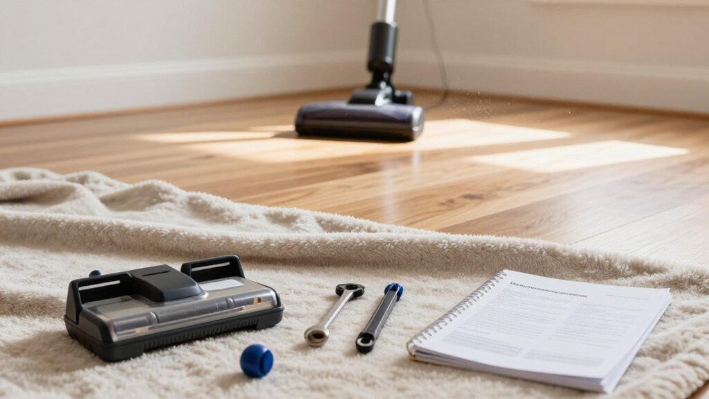 protect floors with drop cloth