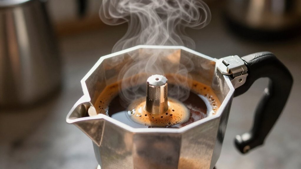 steam pressure low brew strong